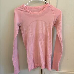 lululemon athletica Pink Long Sleeve Top